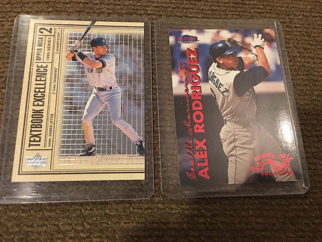 Derek Jeter 1999 Upper Deck Textbook Excellence Insert (1 of 2)