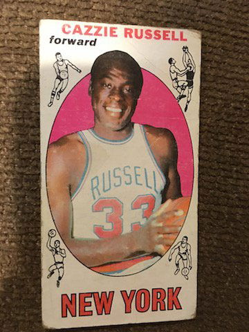 1969-70 Topps #3 Cazzie Russell RC (1 of 3)