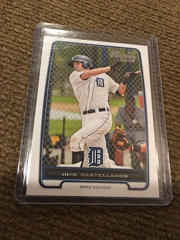2012 NICK CASTELLANOS BOWMAN BASEBALL ROOKIE CARD RC (1 of 2)