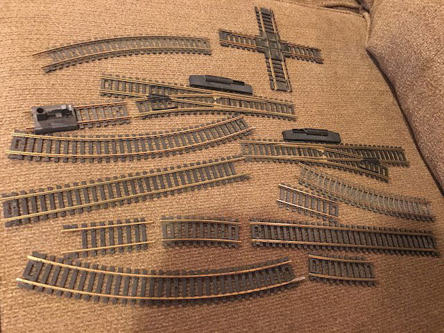 Lot of HO Train Tracks (1 of 1)