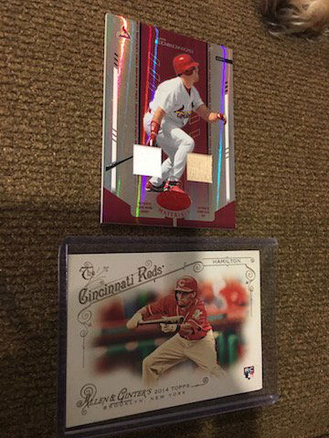 2004 (CARDINALS) Leaf Certified Materials Mirror Combo (1 of 2)