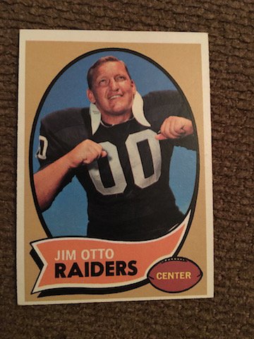 1970 Topps #116 Jim Otto EM MT or Better: 1970 Topps #116 Jim Otto