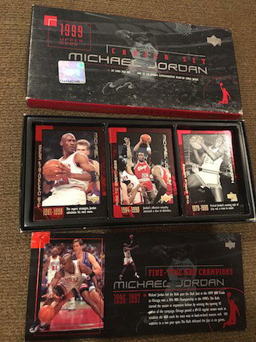 1999 Upper Deck Michael Jordan Career Set 60 Cards Plus (1 of 3)