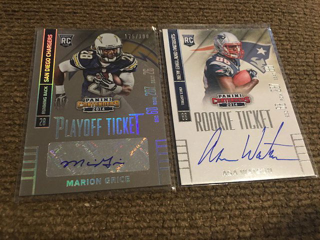 Marion Grice 2014 contenders Auto SP to 199 + ASA (1 of 2)