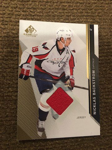 2014'15 UD SP Game Used SPGU Base Jersey Nicklas (1 of 2)