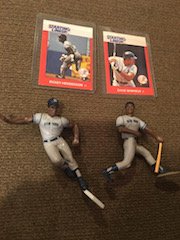 Lot of 2 1989 Starting Lineup Rickey Henderson Dave (1 of 4)