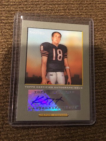 Kyle Orton 2006 Topps Turkey Red Auto (1 of 2)