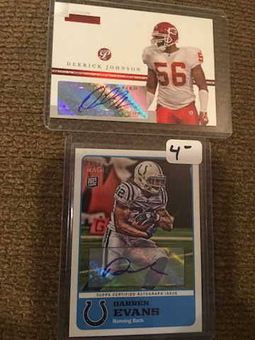 2005 TOPPS PRISTINE Personal Endorsements DERRICK (1 of 2)