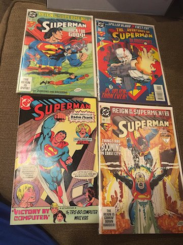 Superman Comic Lot of 4 (1 of 4)