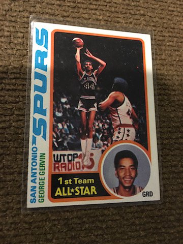 1978-79 Topps #20 George "Iceman" Gervin San Antonio (1 of 2)