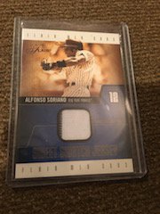 Alfonso Soriano 2003 Flair Sweet Swatch Jersey: Alfonso Soriano 2003 Flair Sweet Swatch Jersey