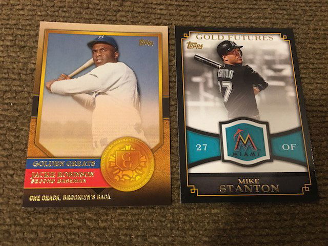 Jackie Robinson 2012 Golden Greats Insert and Mike (1 of 2)