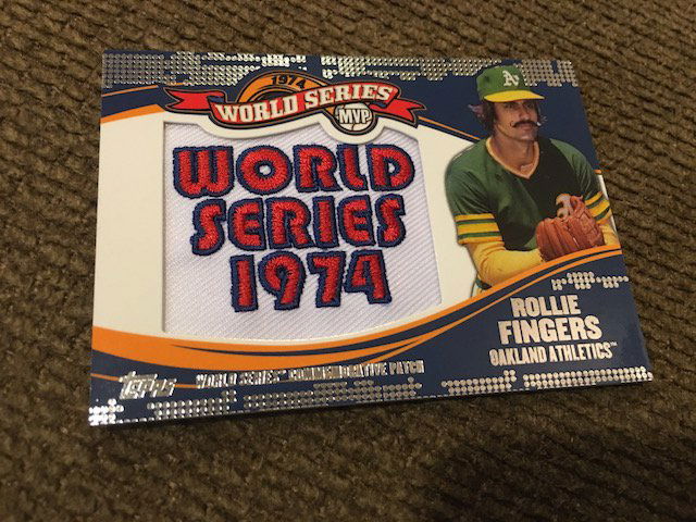 ROLLIE FINGERS 2014 TOPPS 1974 WORLD SERIES MVP (1 of 2)