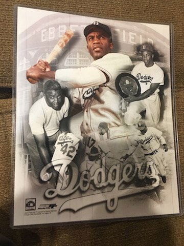 JACKIE ROBINSON 8x10 Glossy Photo Brooklyn Dodgers HOF (1 of 1)