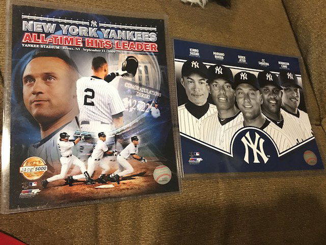 New York Yankees and Derek Jeter Photo file 8x10 Photos (1 of 1)