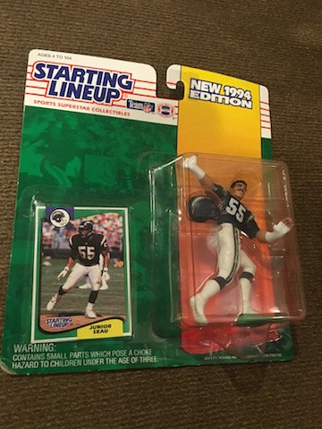 1994 Kenner Starting Lineup SLU Junior Seau San Diego (1 of 1)