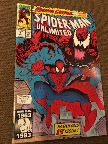 SPIDER-MAN UNLIMITED #1, Marvel (1993) Maximum Carnage (1 of 4)