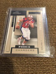 2004 PLAYOFF PRESTIGE PHILIP RIVERS RC ROOKIE SAN DIEGO (1 of 2)