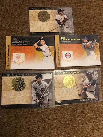 Ty Cobb Willie McCovey Stan Musial Topps Gold Standard (1 of 1)