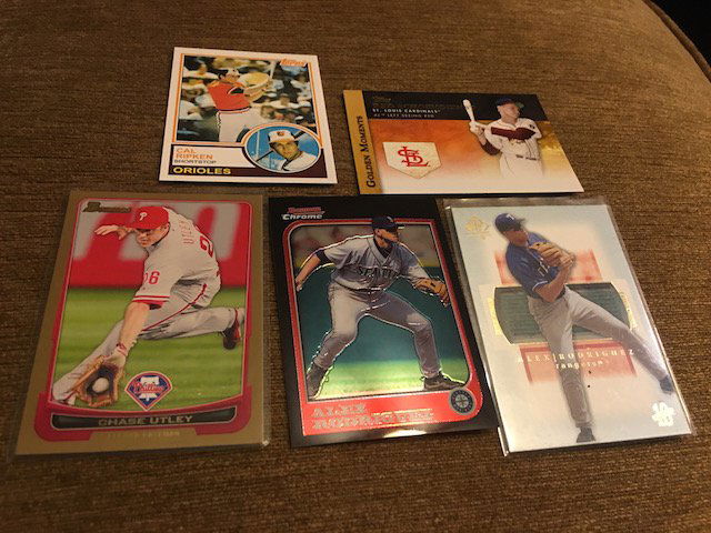 Mixed Insert baseball card lot Cal Ripken Jr Alex (1 of 1)