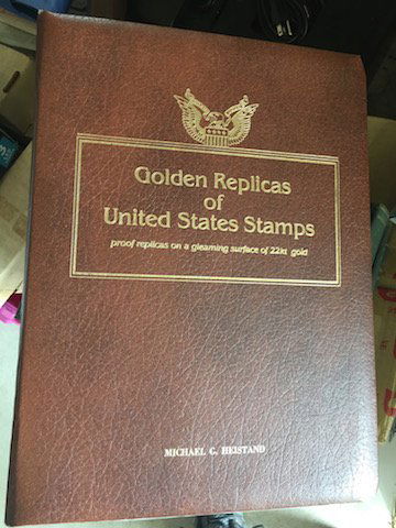 Golden Replicas of U.S. Stamps Full Set (1 of 4)