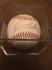 Signed Bill Madlock Auto National League Baseball (1 of 2)