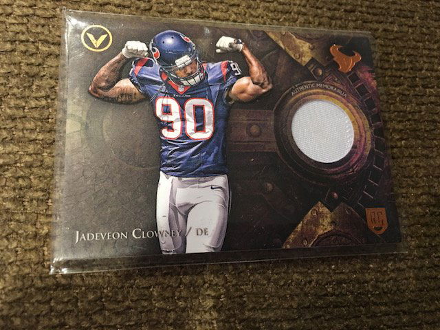 Jadeveon Clowney Topps Valor Patch (1 of 2)