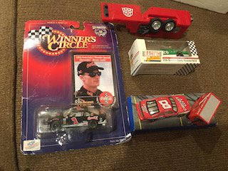 Lot of Die Cast Racing Cars Dale Earnhardt Jr Racing: Lot of Die Cast Racing Cars Dale Earnhardt Jr Racing Collectibles Thunderbird