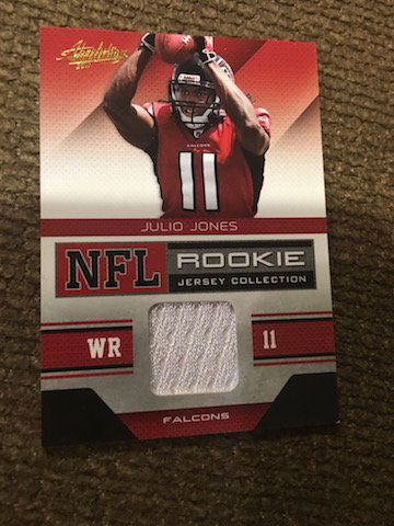 Julio Jones 2011 Absolute Rookie Jersey Collection RC (1 of 2)