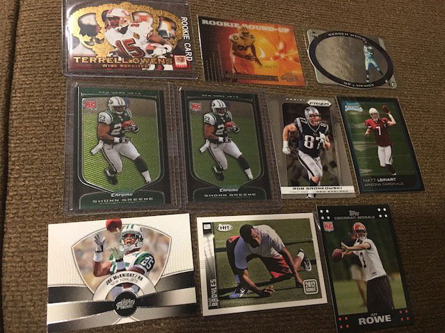 Terrell Owens Crown Royale RC Rob Gronkowski Warren (1 of 3)