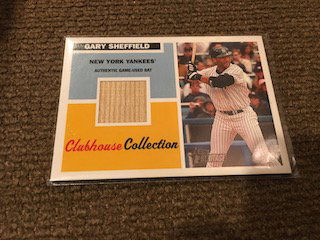 Gary Sheffield 2005 Topps Heritage Clubhouse Collection (1 of 3)