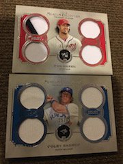 2013 Topps Museum Collection Quad Qualities Lot of 2 (1 of 2)