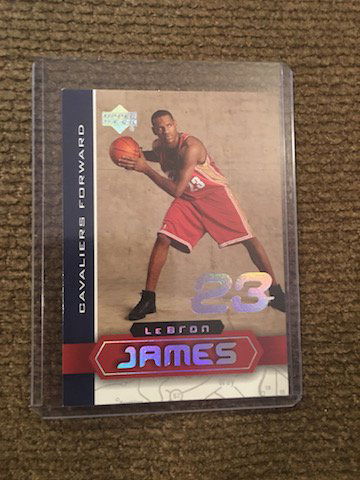 Lebron James 2003 UD Superstars RC (1 of 1)
