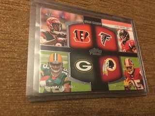 2011 Topps Prime Quad RC AJ Green Julio Jones Radall (1 of 2)