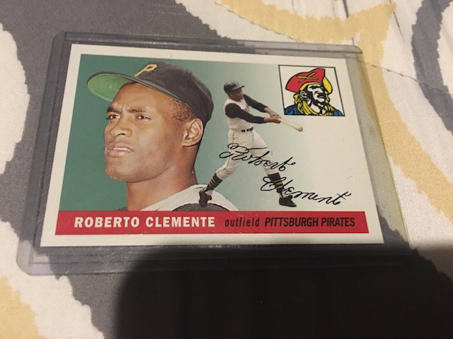 ROBERTO CLEMENTE Topps ROOKIE Week INSERT CARD (1 of 2)