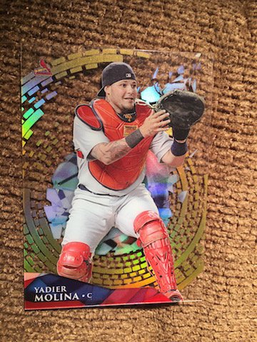 Yadier Molina 2014 Topps tek SP Numbered to 99 (1 of 2)