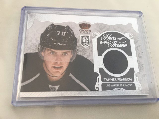 Tanner Pearson 2013-14 Heirs to the Throne Crown Royale (1 of 2)