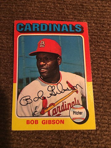 1975 Topps Bob Gibson #150 Vintage Card Nice (1 of 2)