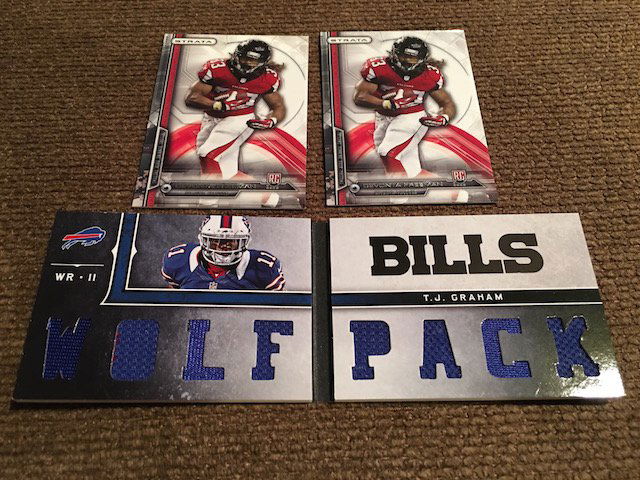 Devonta Freeman Topps Strata RC lot and TJ Graham 2013 (1 of 3)