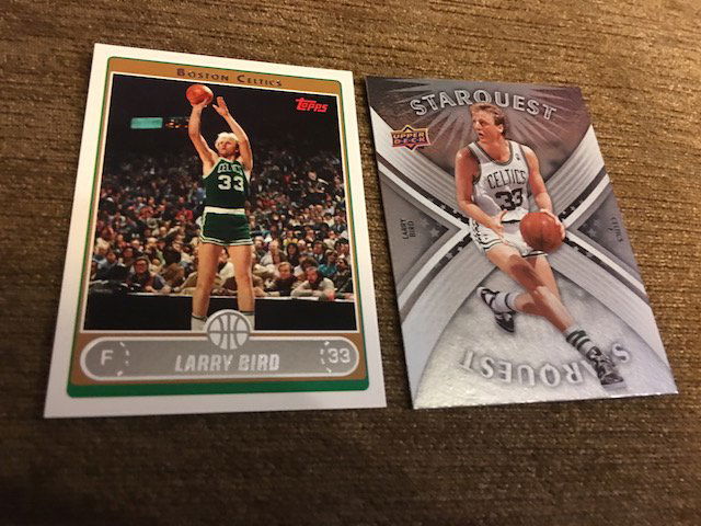 2008-09 Upper Deck StarQuest Larry Bird and 2005-06 (1 of 1)
