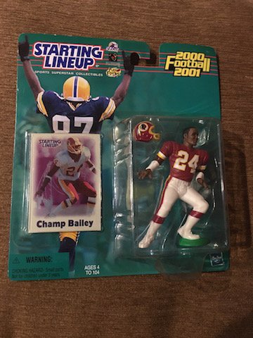 Champ Bailey 2001 Football Starting Lineup (1 of 1)