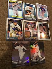 Baseball card Lot Clayton Kershaw Profar Mike Stanton (1 of 3)