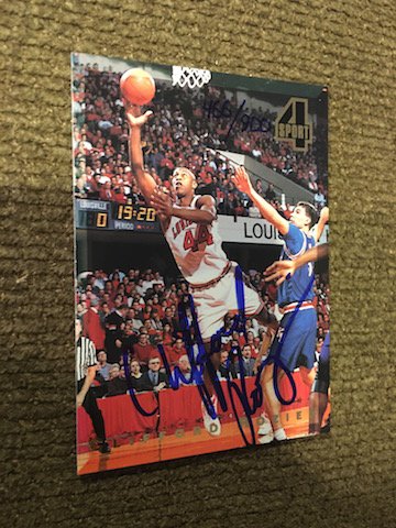 1994 Classic Four Sport Clifford Rozier Autograph RC: 1994 Classic Four Sport Clifford Rozier Autograph RC