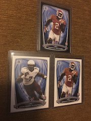 Sammy Watkins and Jadeveon Clowney 2014 Bowman RC lot (1 of 2)