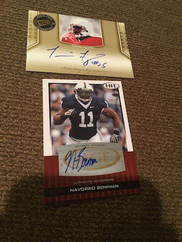 Tommie Frazier 2011 Press Pass Legends Auto and Navorro (1 of 4)