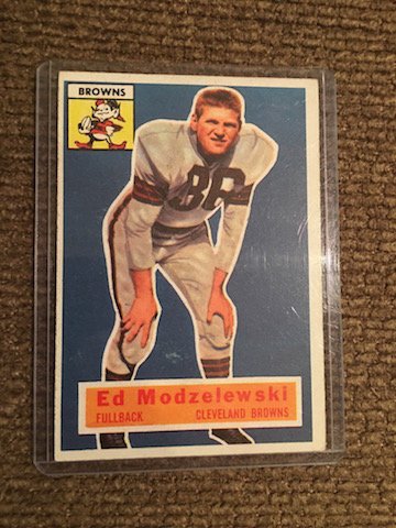 1956 Topps Ed Modzelewski #117 (1 of 2)