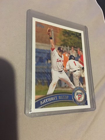 Anthony Rizzo 2011 Topps #233 Rc (1 of 2)