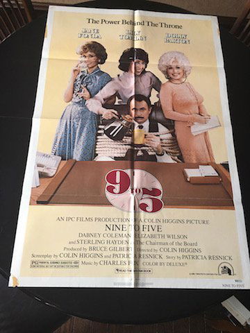 9 to 5 Movie POSTER 11X17 Jane Fonda, Lily Tomlin Dolly (1 of 5)