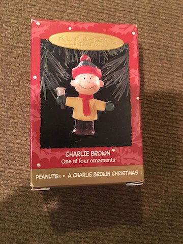 Peanuts A Charlie Brown Christmas One of Four Ornaments (1 of 1)