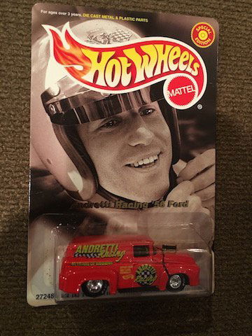 Hot Wheels Mattel Special Edition Andretti Racing: Hot Wheels Mattel Special Edition Andretti Racing #27248 Racing 56 Ford Car